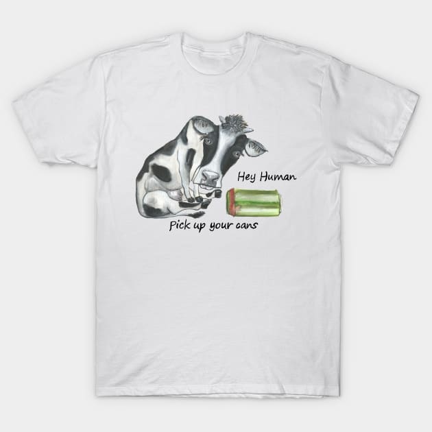 Cow Life T-Shirt by msmart